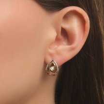 Серьги с бриллиантами арт. Т146629931 (Т146629931)