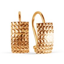 Серьги из красного золота арт.&nbsp;Т100626222 (Т100626222)