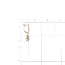 Серьги с сапфирами и бриллиантами (Т14602Б174)