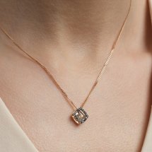 Подвеска с бриллиантами арт. Т145635827-01 (Т145635827-01)